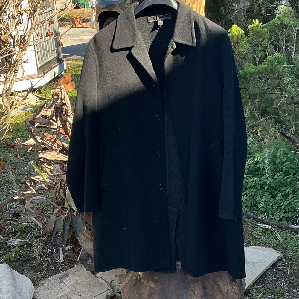 Classic Black wool coat